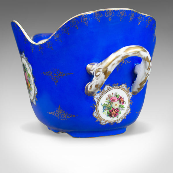 Large Porcelain Wine Cooler, Meissen Taste, Champagne, Ice Bucket, C20th - London Fine Antiques