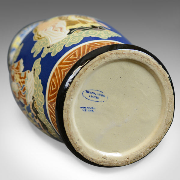 Large, Vintage, Vietnamese, Baluster Vase, Oriental, Mid-Late 20th Century - London Fine Antiques