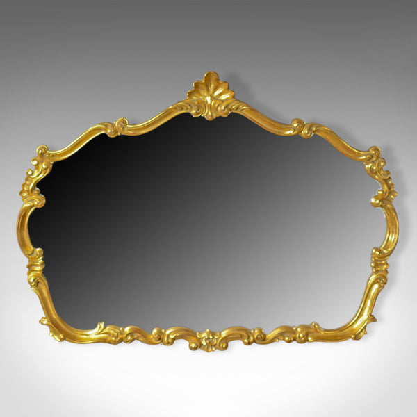 Large, Vintage Wall Mirror, Rococo Revival Manner, English, Late 20th Century - London Fine Antiques