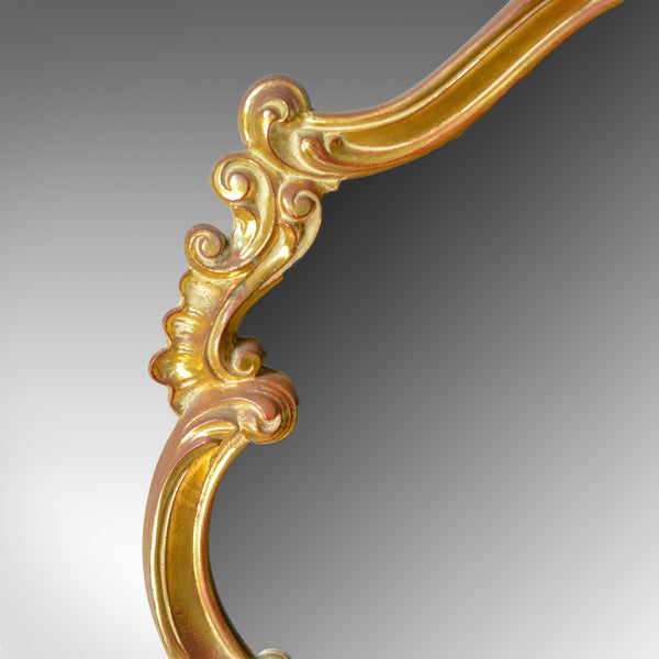Large, Vintage, Wall Mirror, Rococo Revival Taste, English, Late 20th Century - London Fine Antiques