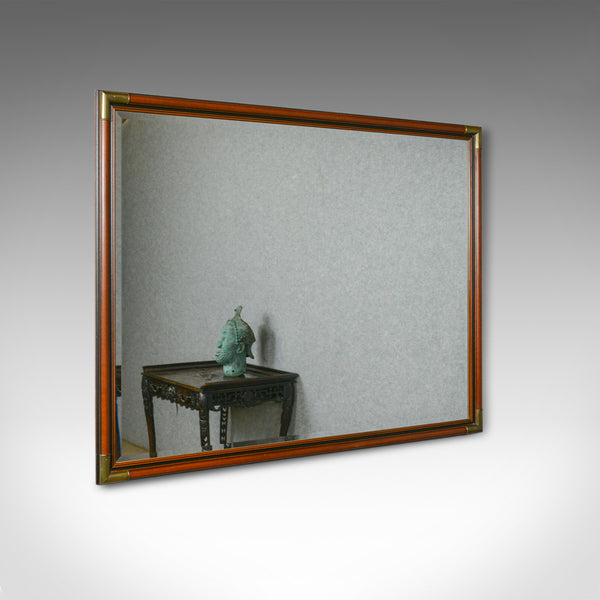 Large Wall Mirror, 20th Century, Bevelled Mirror Plate, Portrait, Landscape - London Fine Antiques