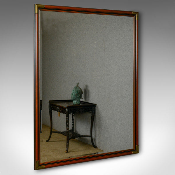 Large Wall Mirror, 20th Century, Bevelled Mirror Plate, Portrait, Landscape - London Fine Antiques