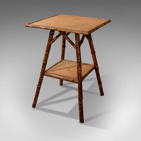 Late 19th Century Antique Bamboo Table, Oriental, Victorian Circa 1890 - London Fine Antiques