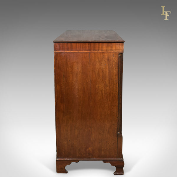 Late Georgian Antique Chest Of Drawers, Mahogany, English, Commode c.1780 - London Fine Antiques