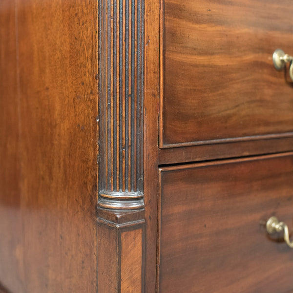 Late Georgian Antique Chest Of Drawers, Mahogany, English, Commode c.1780 - London Fine Antiques