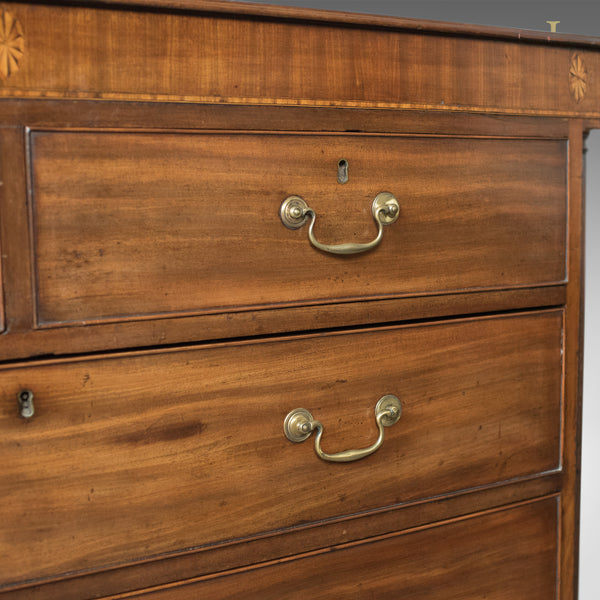 Late Georgian Antique Chest Of Drawers, Mahogany, English, Commode c.1780 - London Fine Antiques