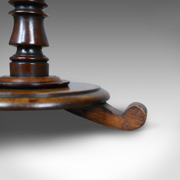 Low, Antique Wine Table, English, Victorian, Lamp, Side, Mahogany, Circa 1850 - London Fine Antiques
