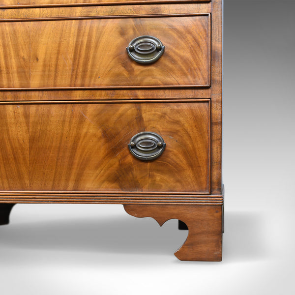 Mahogany Chest of Drawers, English, Georgian, Revival, Mid 20th Century - London Fine Antiques