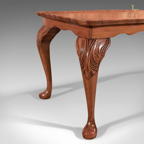 Mid-Century Burr Walnut, Pie Crust Coffee Table - London Fine Antiques