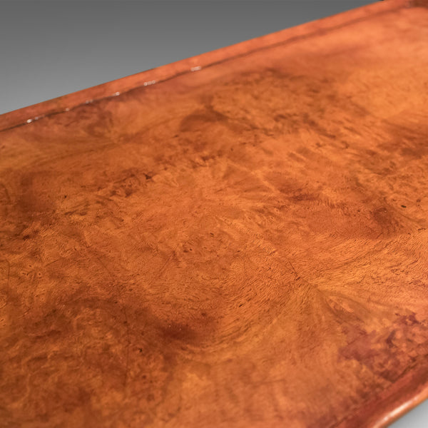 Mid-Century Burr Walnut, Pie Crust Coffee Table - London Fine Antiques