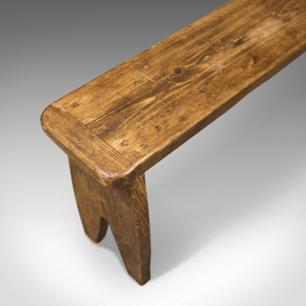 Mid Century Pine Bench - London Fine Antiques