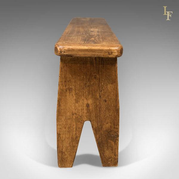Mid Century Pine Bench - London Fine Antiques