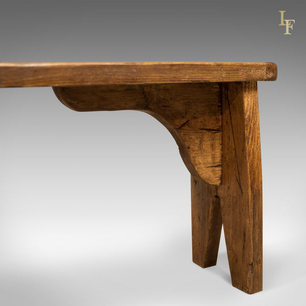 Mid Century Pine Bench - London Fine Antiques