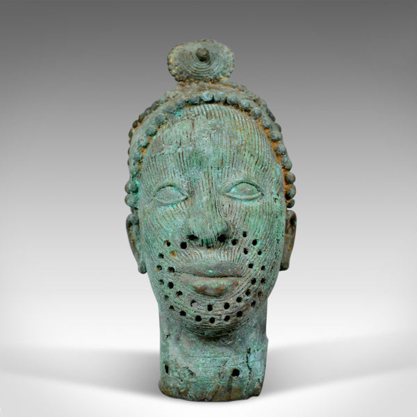 Mid 20th Century African Bronze Bust, Head, Sculpture, Art - London Fine Antiques