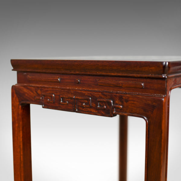 Nest of Tables, Oriental Influence, Chinese Rosewood, Side, Late 20th Century - London Fine Antiques