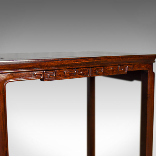 Nest of Tables, Oriental Influence, Chinese Rosewood, Side, Late 20th Century - London Fine Antiques