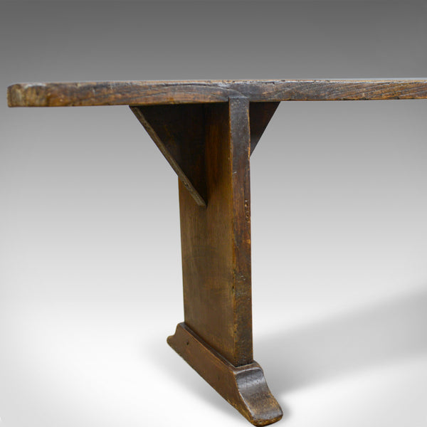 Pair of Antique Benches, Victorian, English, Forms, Oak, Kitchen Dining, c.1900 - London Fine Antiques
