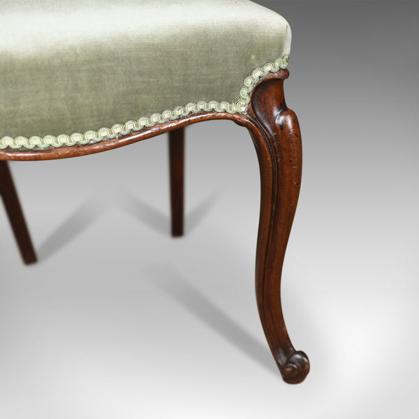 Pair of Antique Chairs, English, Victorian, Dining, Side, Mahogany, Circa 1840 - London Fine Antiques