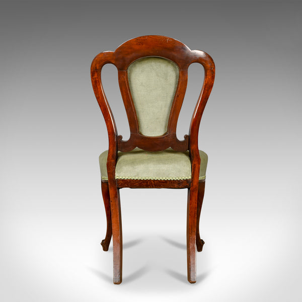 Pair of Antique Chairs, English, Victorian, Dining, Side, Mahogany, Circa 1840 - London Fine Antiques