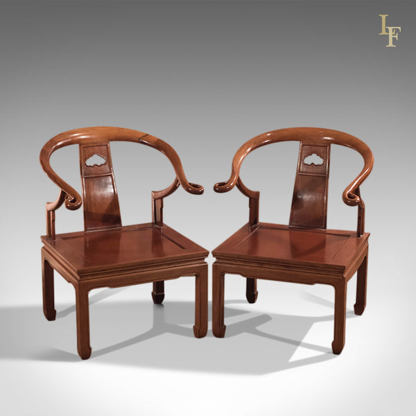 Pair of Chinese Chairs, Mid Century George Zee & Co - London Fine Antiques