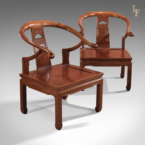 Pair of Chinese Chairs, Mid Century George Zee & Co - London Fine Antiques