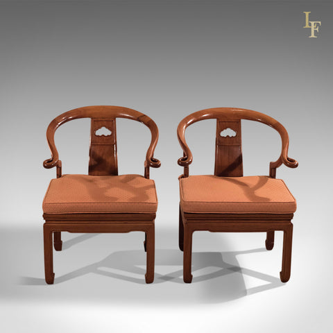 Pair of Chinese Chairs, Mid Century George Zee & Co - London Fine Antiques