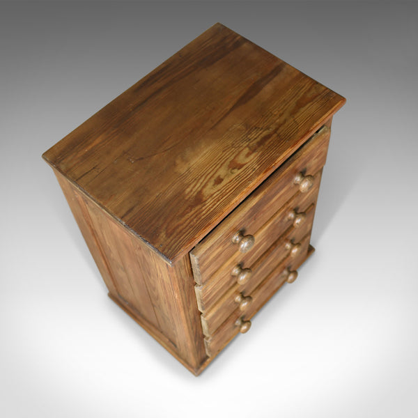 Pair of French Provincial Style Pine, Bedside Cabinets, Chest of Drawers C20th - London Fine Antiques