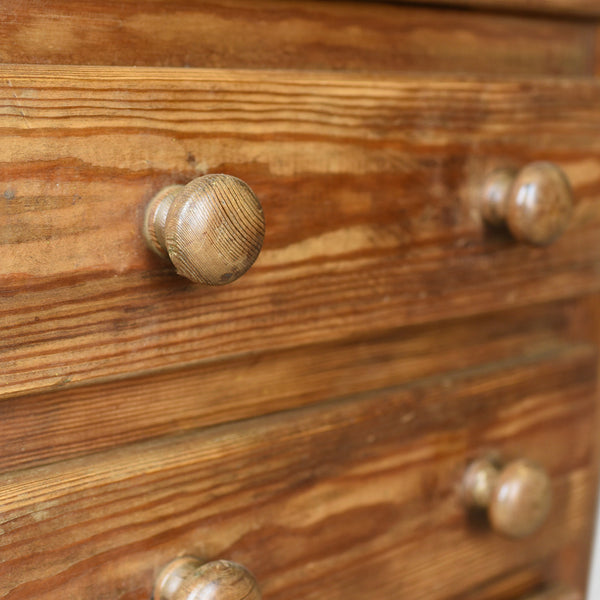 Pair of French Provincial Style Pine, Bedside Cabinets, Chest of Drawers C20th - London Fine Antiques