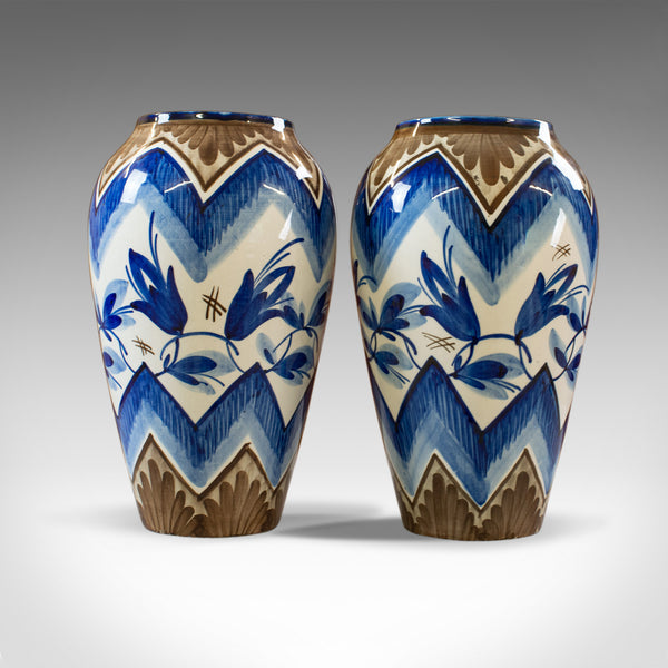 Pair of Vintage Vases, English, Decorative, Ceramics, 20th Century - London Fine Antiques