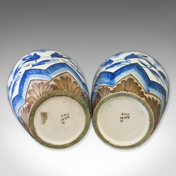 Pair of Vintage Vases, English, Decorative, Ceramics, 20th Century - London Fine Antiques