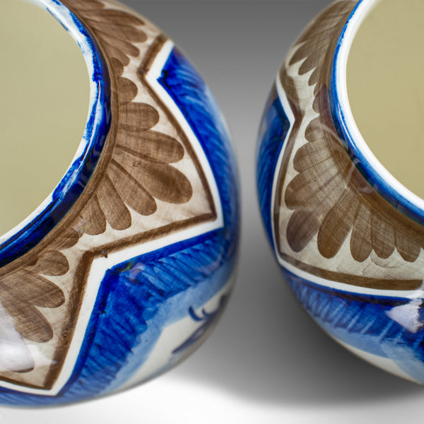 Pair of Vintage Vases, English, Decorative, Ceramics, 20th Century - London Fine Antiques