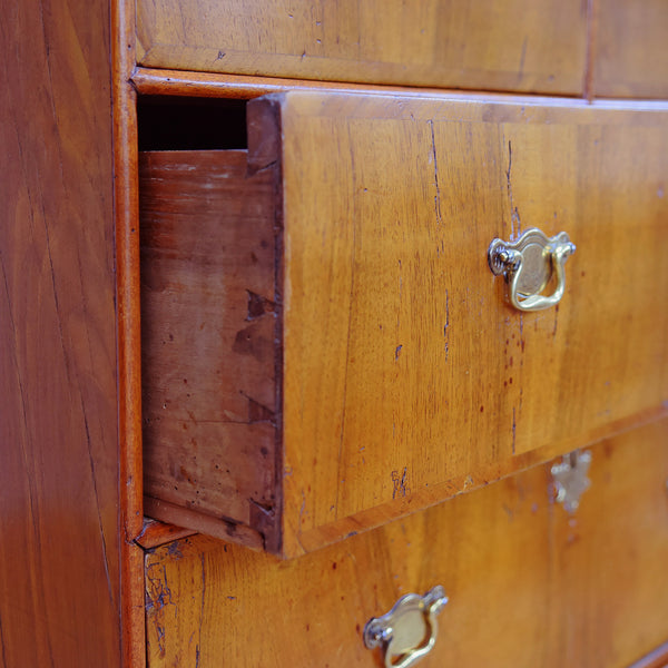Antique Chest of Drawers on Stand, English, Walnut, Early Georgian c.1720 - London Fine Antiques