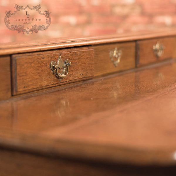 Antique Dresser Base, Georgian Oak Sideboard - London Fine Antiques