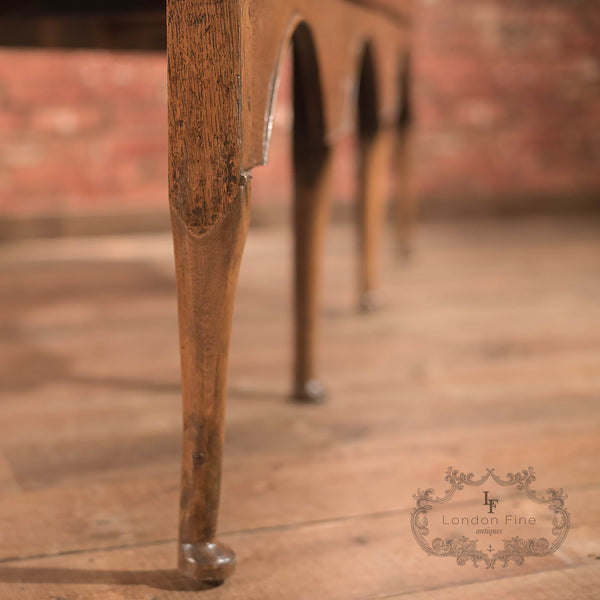 Antique Dresser Base, Georgian Oak Sideboard - London Fine Antiques