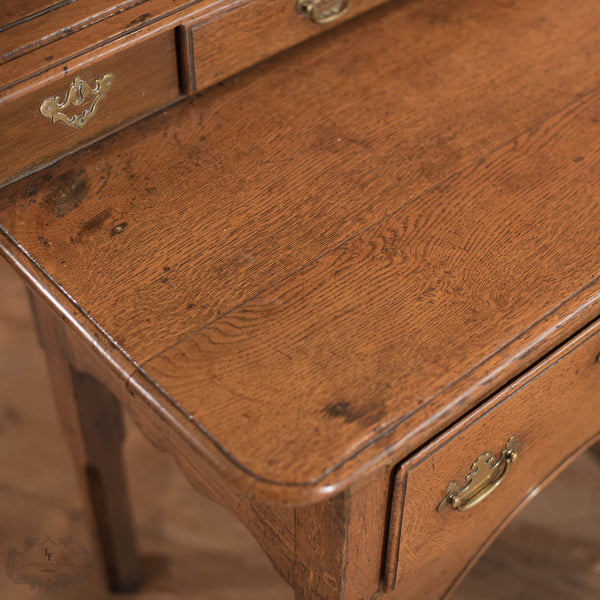 Antique Dresser Base, Georgian Oak Sideboard - London Fine Antiques