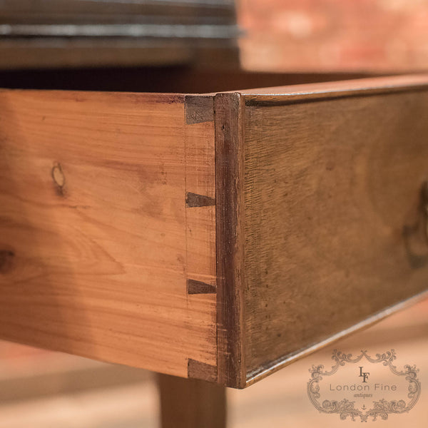 Antique Roll Top Desk, George III Writing Table - London Fine Antiques