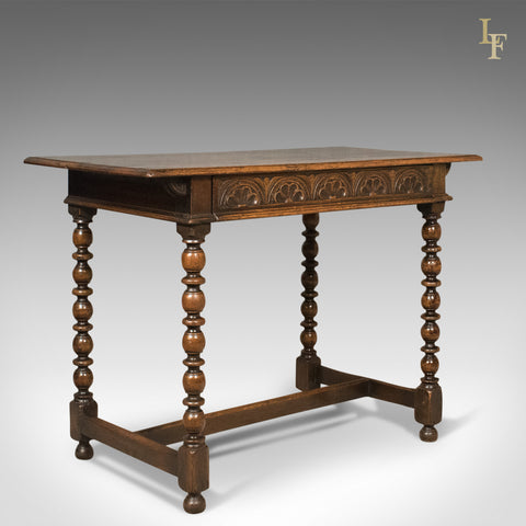 Georgian Antique Side Table, English, Oak, 18th Century c.1780 - London Fine Antiques