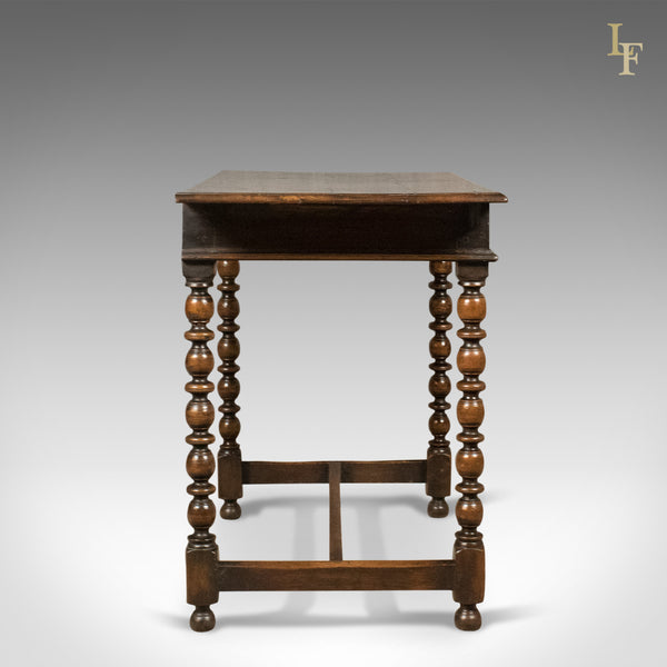Georgian Antique Side Table, English, Oak, 18th Century c.1780 - London Fine Antiques