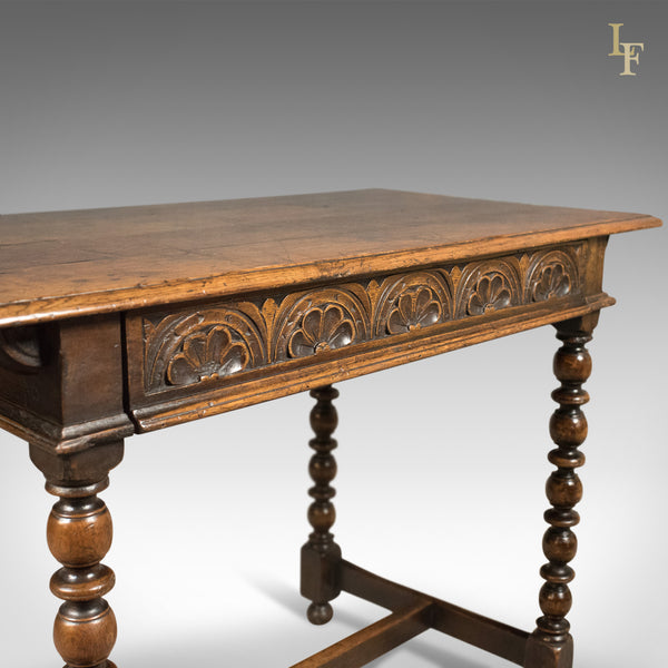 Georgian Antique Side Table, English, Oak, 18th Century c.1780 - London Fine Antiques