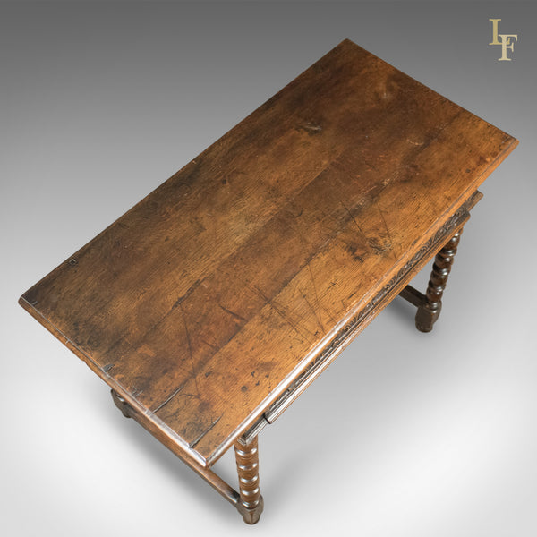Georgian Antique Side Table, English, Oak, 18th Century c.1780 - London Fine Antiques