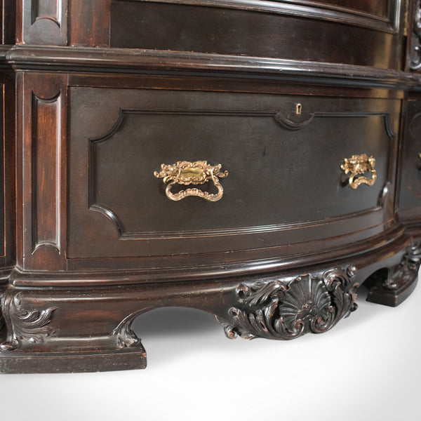Very Large Victorian, English, Antique Wardrobe. Compactum in Mahogany, Mid 19th Century c.1870 - London Fine Antiques