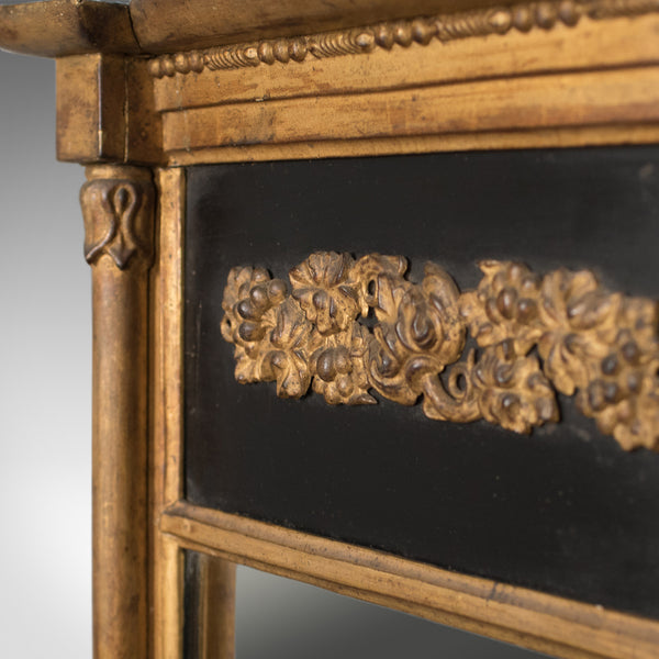 Regency Antique Pier Mirror in Giltwood & Gesso, Early 19th Century c.1820 - London Fine Antiques
