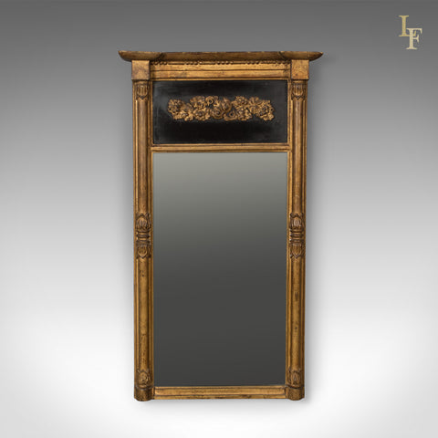 Regency Antique Pier Mirror in Giltwood & Gesso, Early 19th Century c.1820 - London Fine Antiques