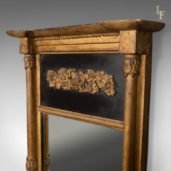 Regency Antique Pier Mirror in Giltwood & Gesso, Early 19th Century c.1820 - London Fine Antiques