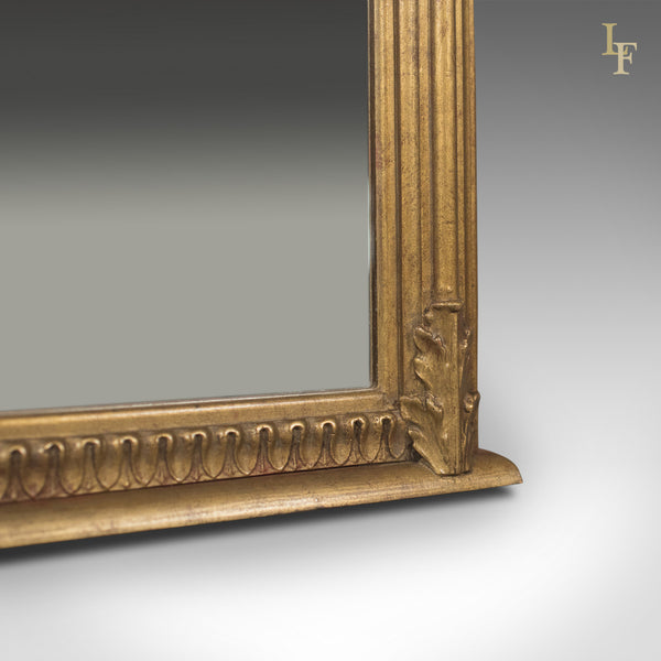 Regency Revival Overmantel Mirror, Top Quality, Late C20th, Wall - London Fine Antiques