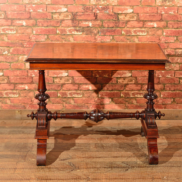 Victorian Mahogany Library Table, c.1860 - London Fine Antiques