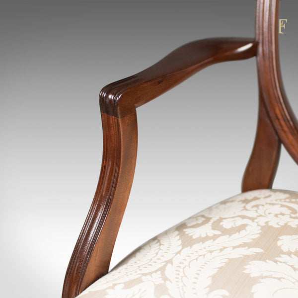 Set of 6 Dining Chairs, Late 20th Century, Retailed by Harrods of London - London Fine Antiques