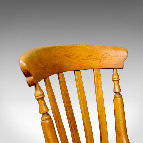 Set of Four, Antique, Dining Chairs, Lath Back, Windsor, Station Early C20th - London Fine Antiques