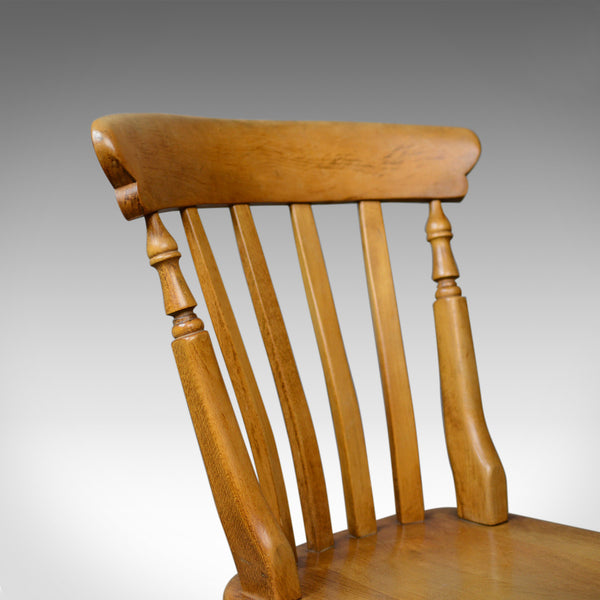 Set of Four, Antique, Dining Chairs, Lath Back, Windsor, Station Early C20th - London Fine Antiques