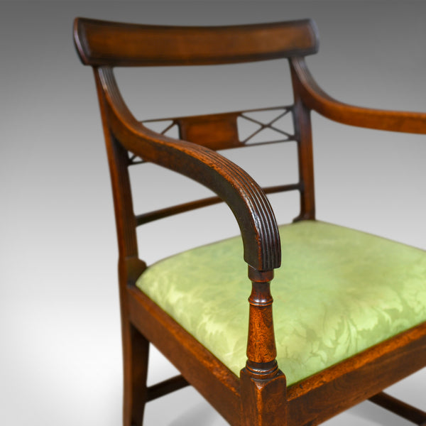 Set of Six Antique Dining Chairs, English, Regency, Mahogany, C19th Circa 1820 - London Fine Antiques